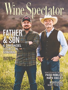 Wine Spectator | Field Blending Old Vine Zin with Morgan Twain-Peterson